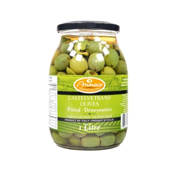 Anna'a Country Kitchen Castelvetrano Olives (Pitted) 1lt
